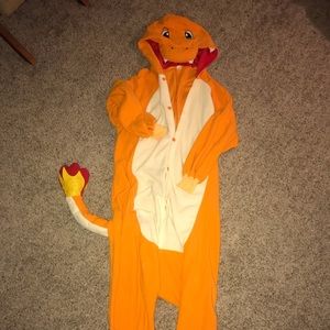Charmander Pokémon onesie pajamas